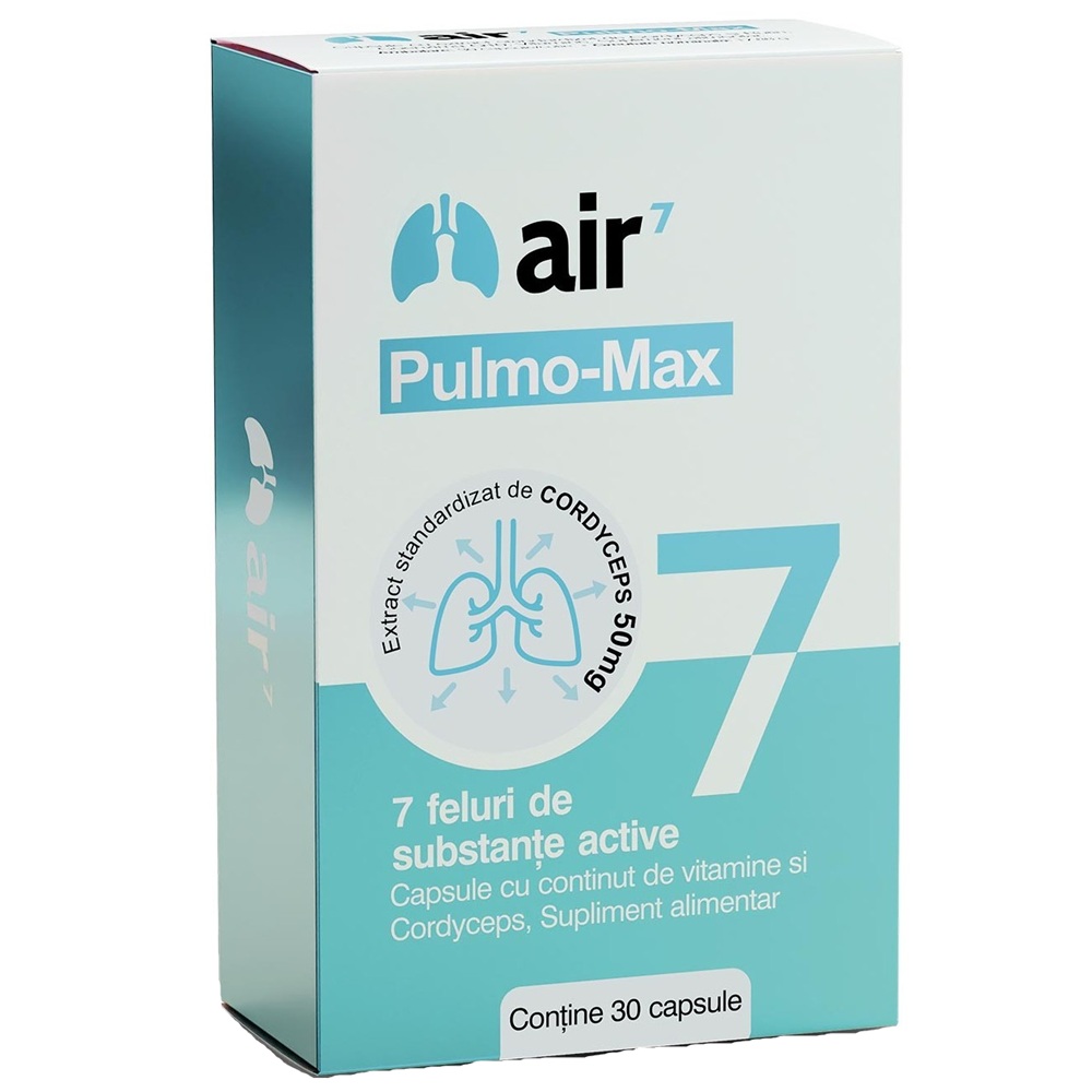 Air 7 Pulmo-Max, 30 capsule, Green Splid