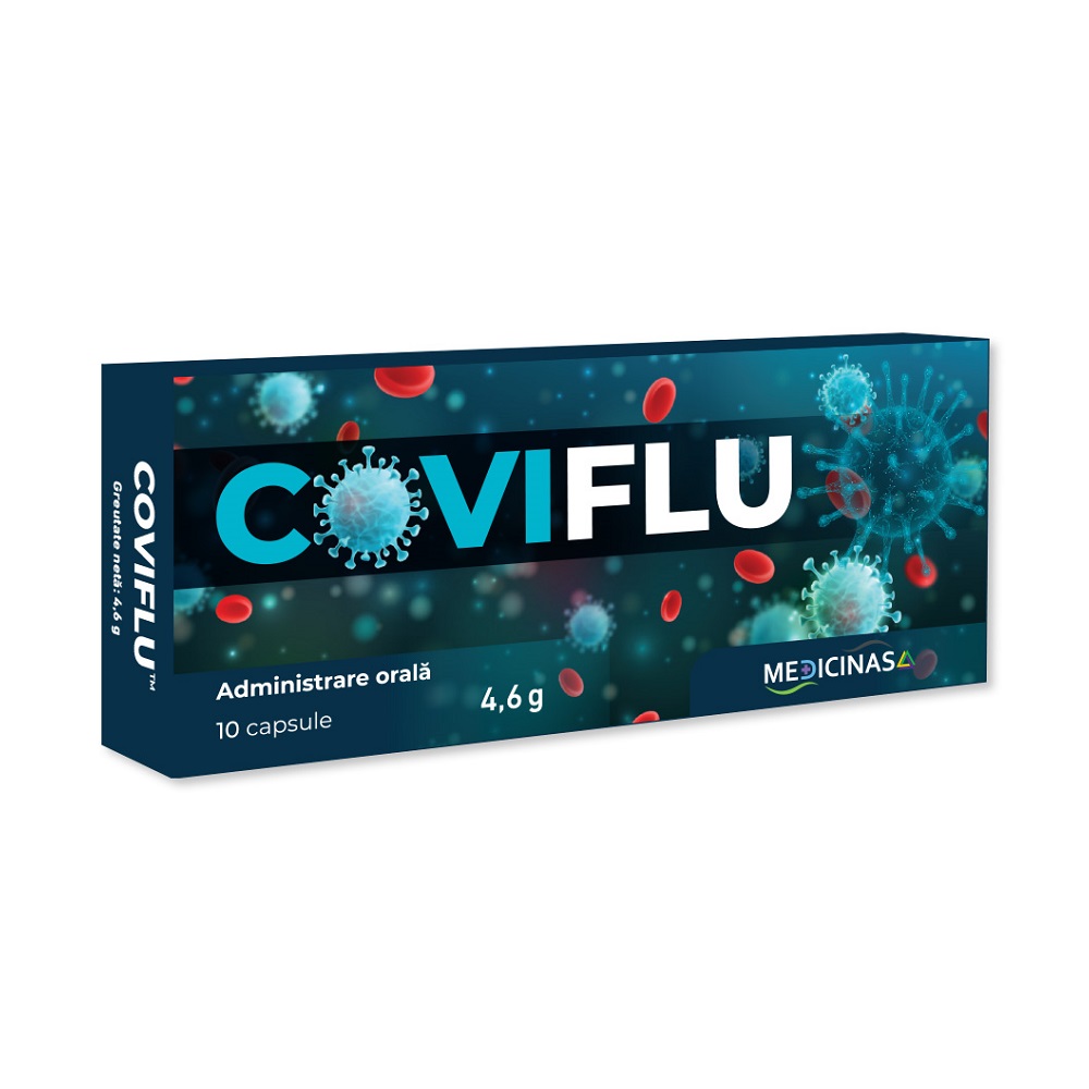 Coviflu by Ovidiu Bojor, 10 capsule vegetale, Medicinas