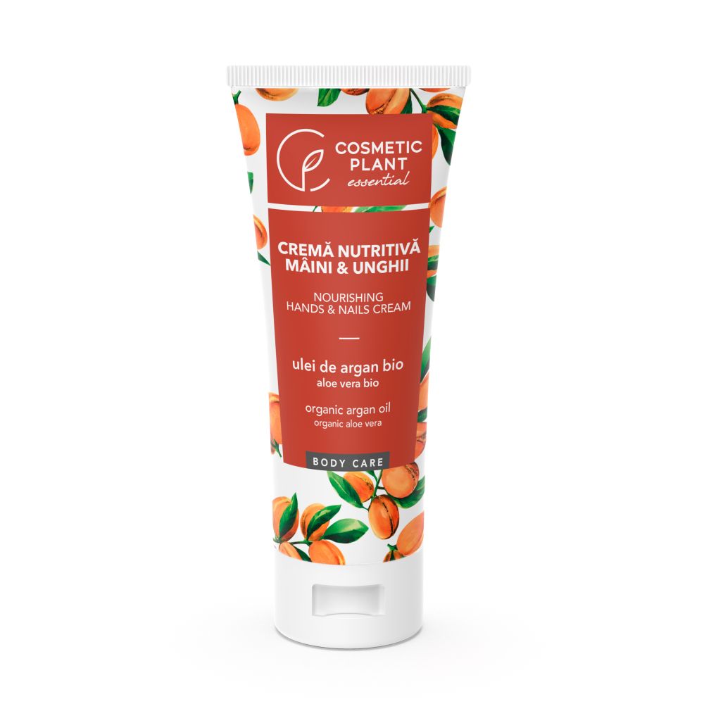 Crema nutritiva pentru maini si unghii Essential, 100 ml, Cosmetic Plant
