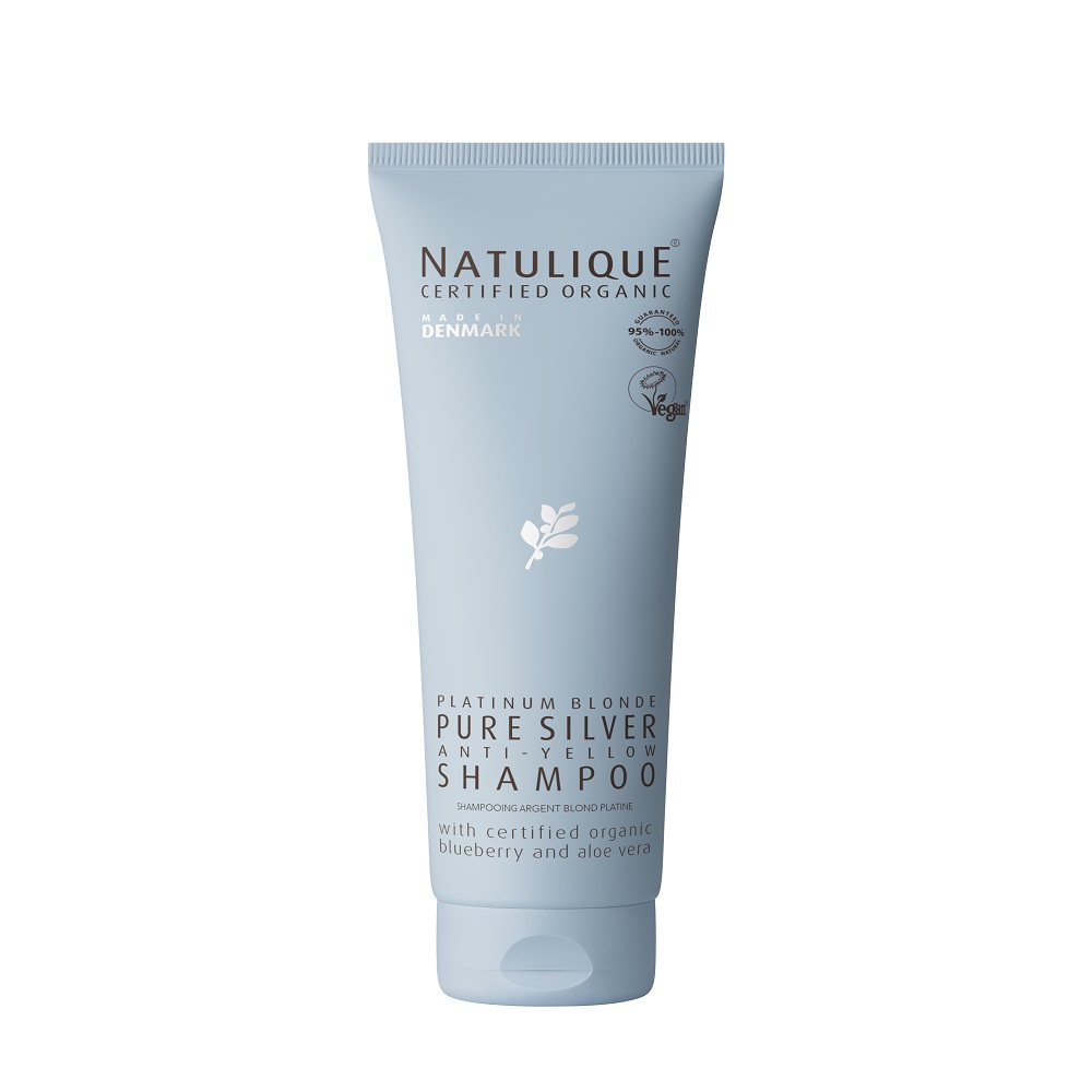 Sampon pentru par blond Platinum Blonde Pure Silver, 150 ml, Natulique