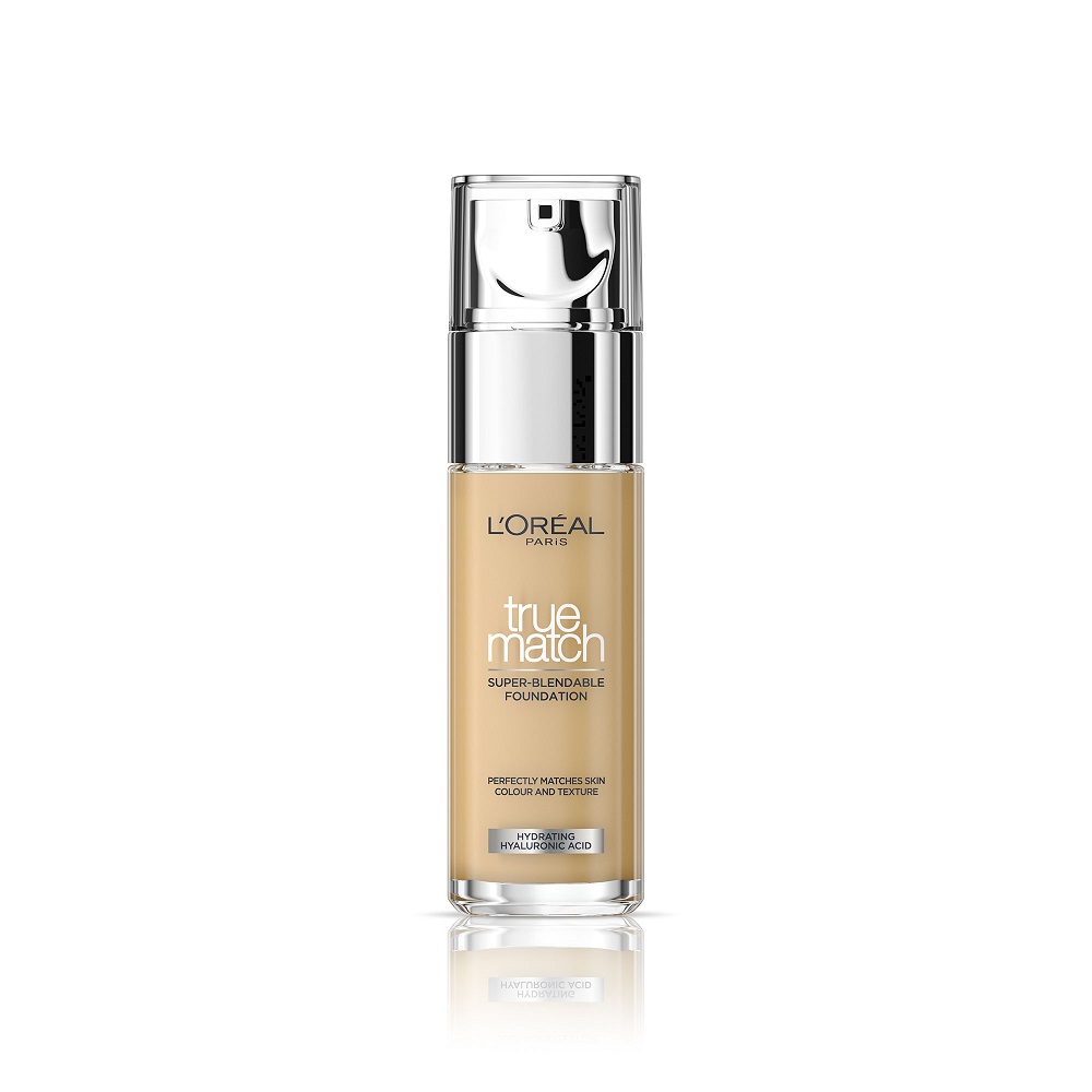 Fond de ten infuzat cu acid hialuronic True Match 3D3W Golden Beige, 30ml, LOreal