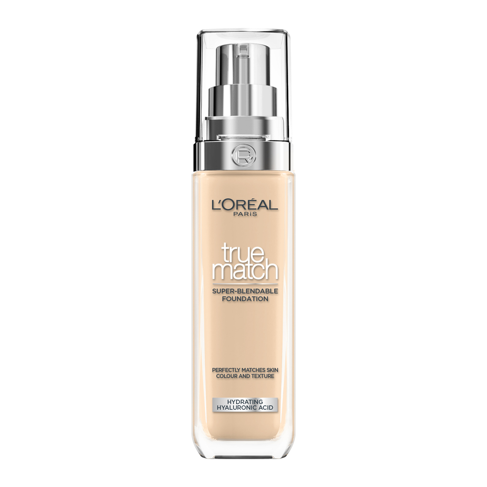 Fond de ten infuzat cu acid hialuronic True Match 2.N Subton Neutru, 30 ml, LOreal