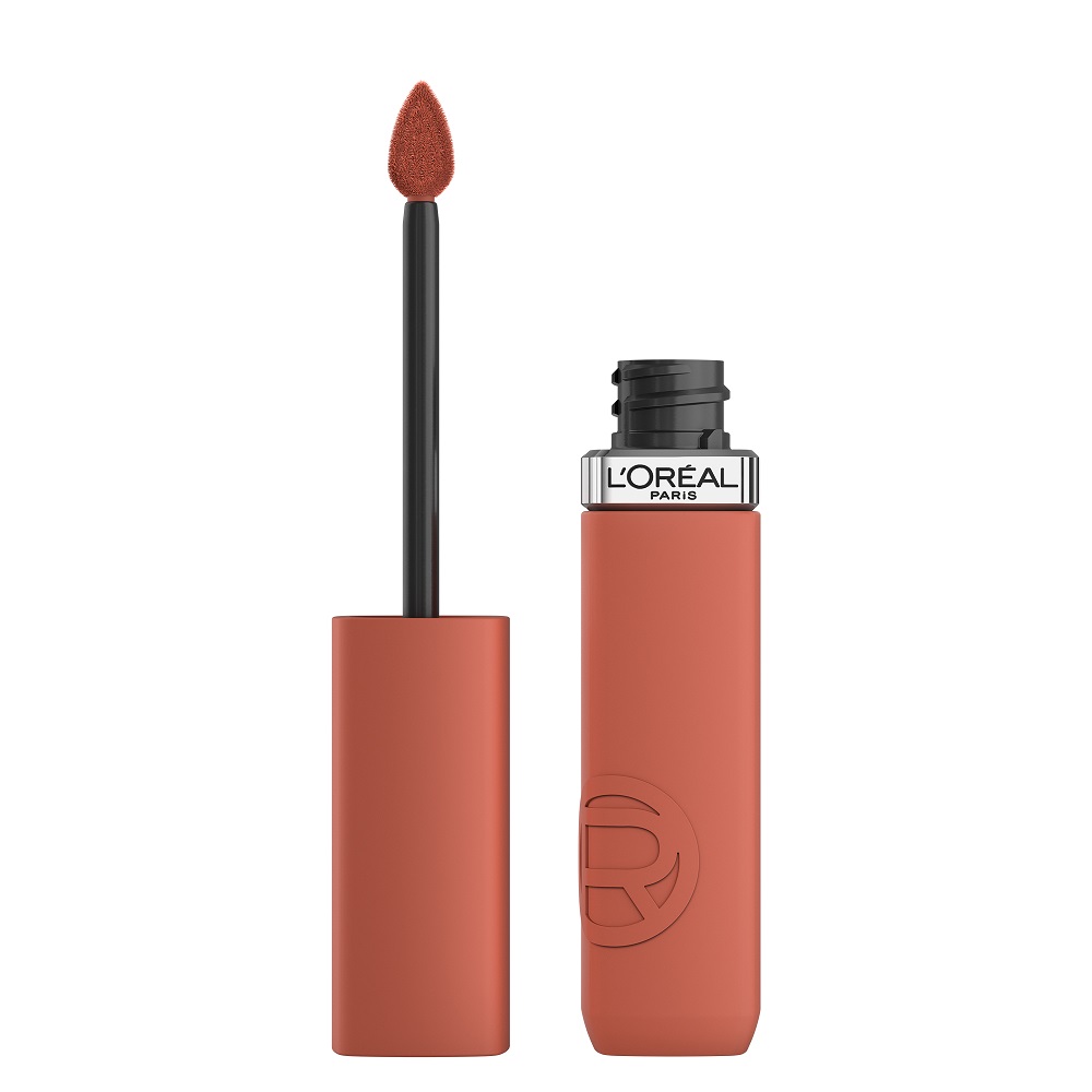 Ruj lichid mat rezistent la transfer, 115 Snooze Your Alarm Infaillible Matte Resistance, 5 ml, Loreal