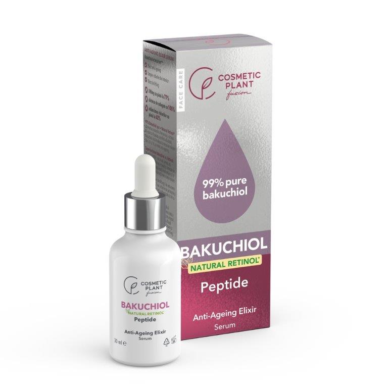 Ser anti-ageing pentru fata Elixir Bakuchiol Fusion, 30 ml, Cosmetic Plant