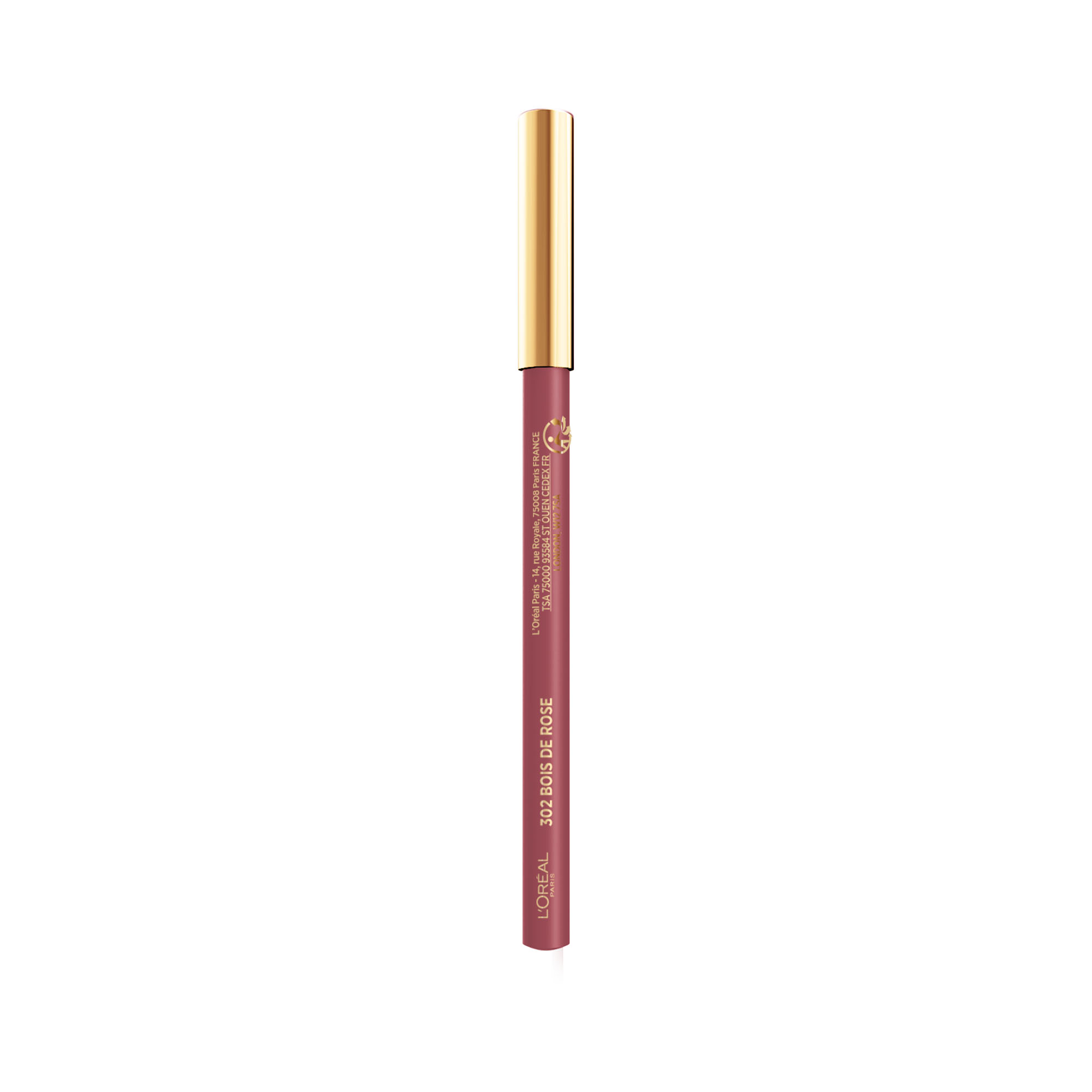 Creion de buze Nuanta 302 Bois de Rose Color Riche, 1.2 g, LOreal