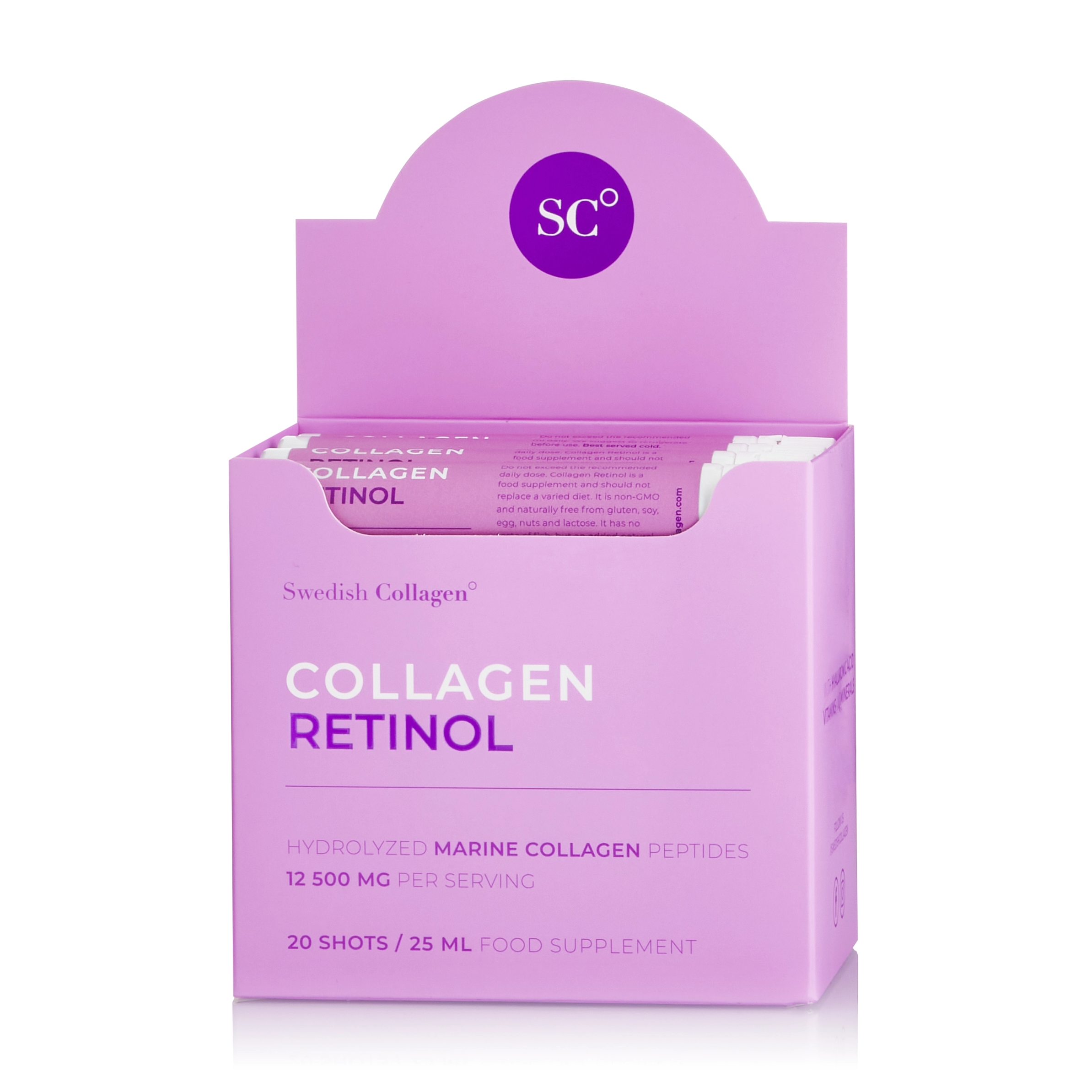 Colagen Retinol, 20 fiole, Swedish Colagen
