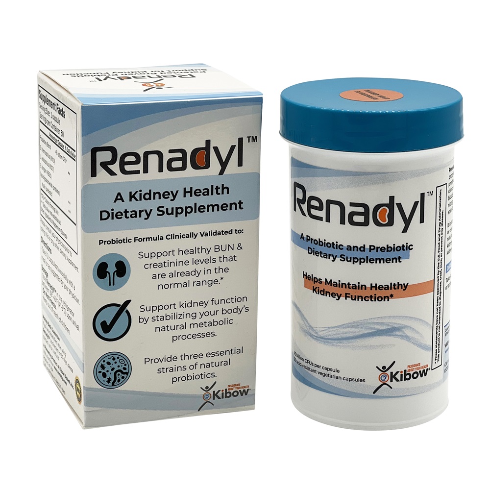 Probiotic si prebiotic Renadyl, 60 capsule, Kibow