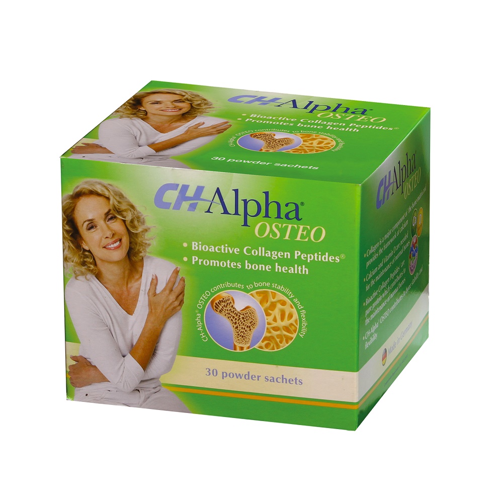 CH Alpha Osteo Peptide Bioactive de Colagen, 30 plicuri, Gelita Health