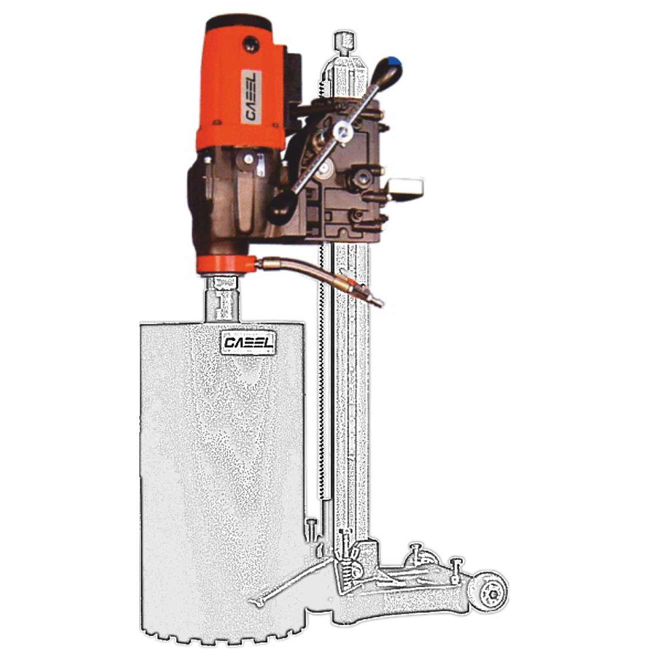 Unitate Antrenare Carota Cabel CSN-6A-MSP, 2100W, 240V