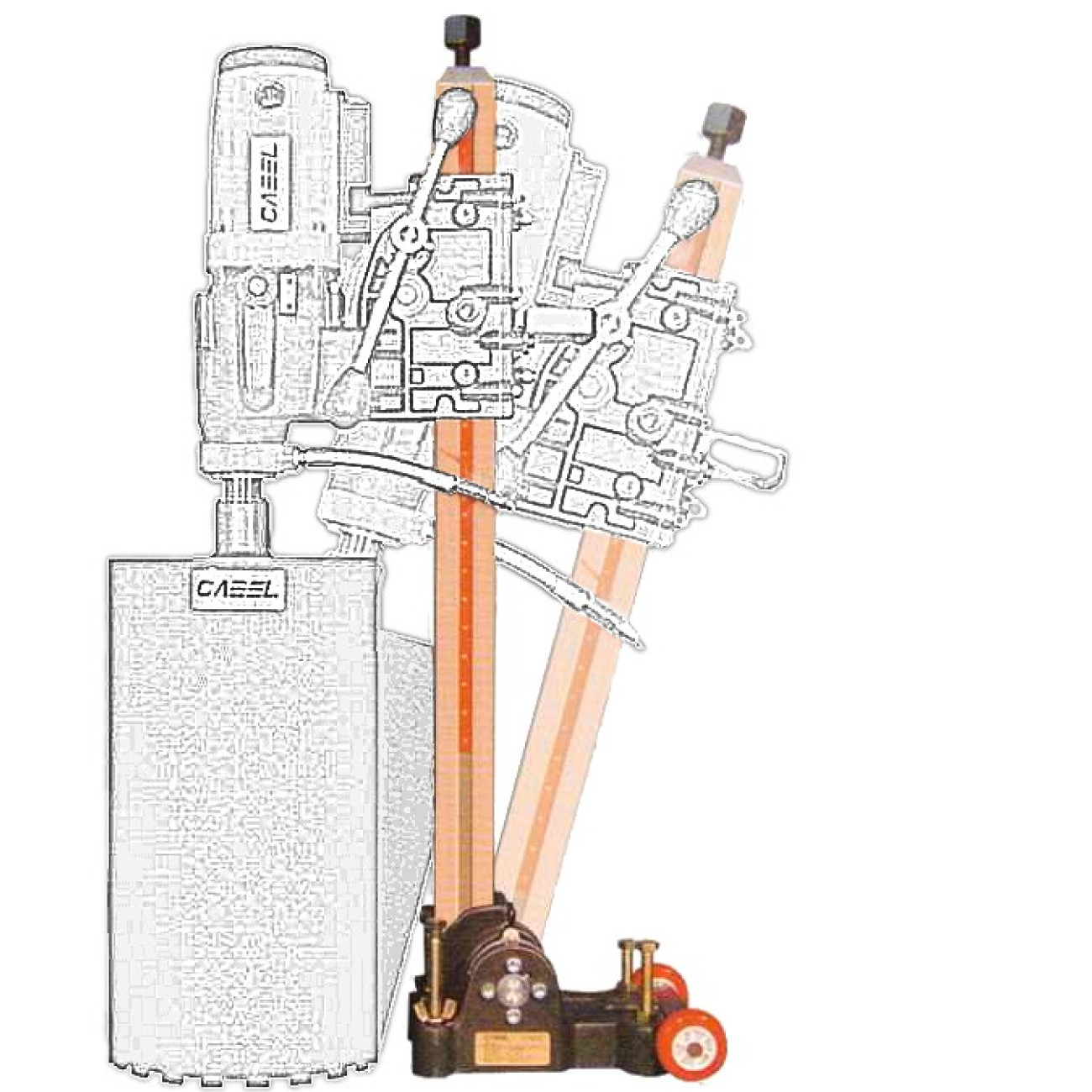 Suport cu Reglaj Unghi +/-60 grade Cabel, 152mm pentru CSN-6A-MSP