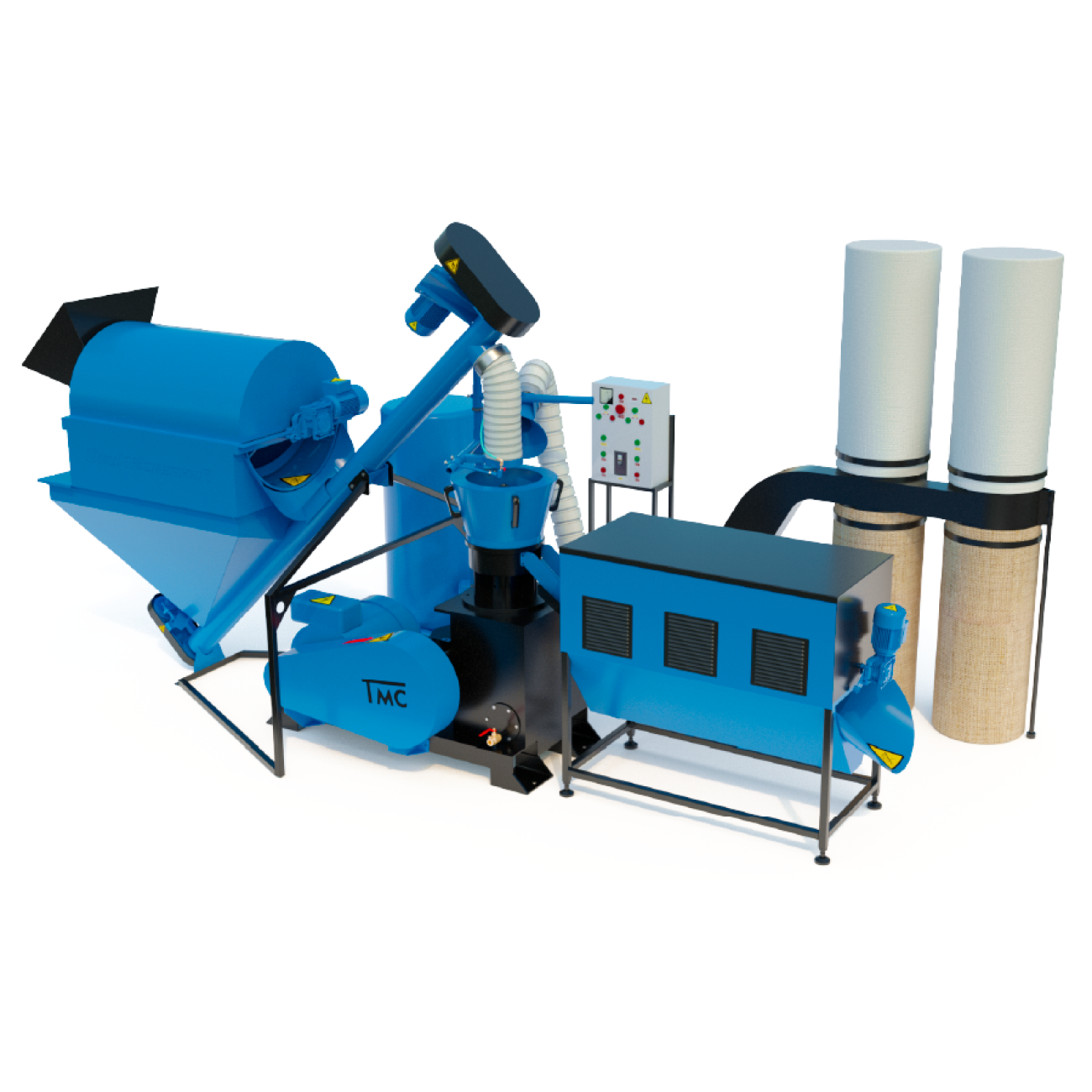 Linie productie peleti MLG 1000 COMBI+, 22KW, 400 Kg/h, TMC Ucraina