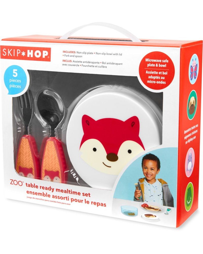 SKIP HOP Zoo Eetset 5-delig Fox 12m+