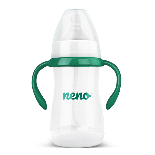 NENO Fľaša dojčenská antikoliková 240ml, 3m+