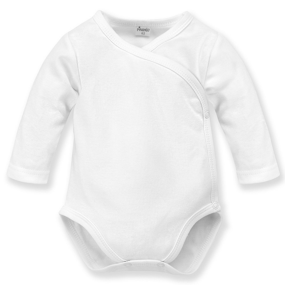 PINOKIO Body cruzado de manga larga Lovely Day unicolor blanco talla 44