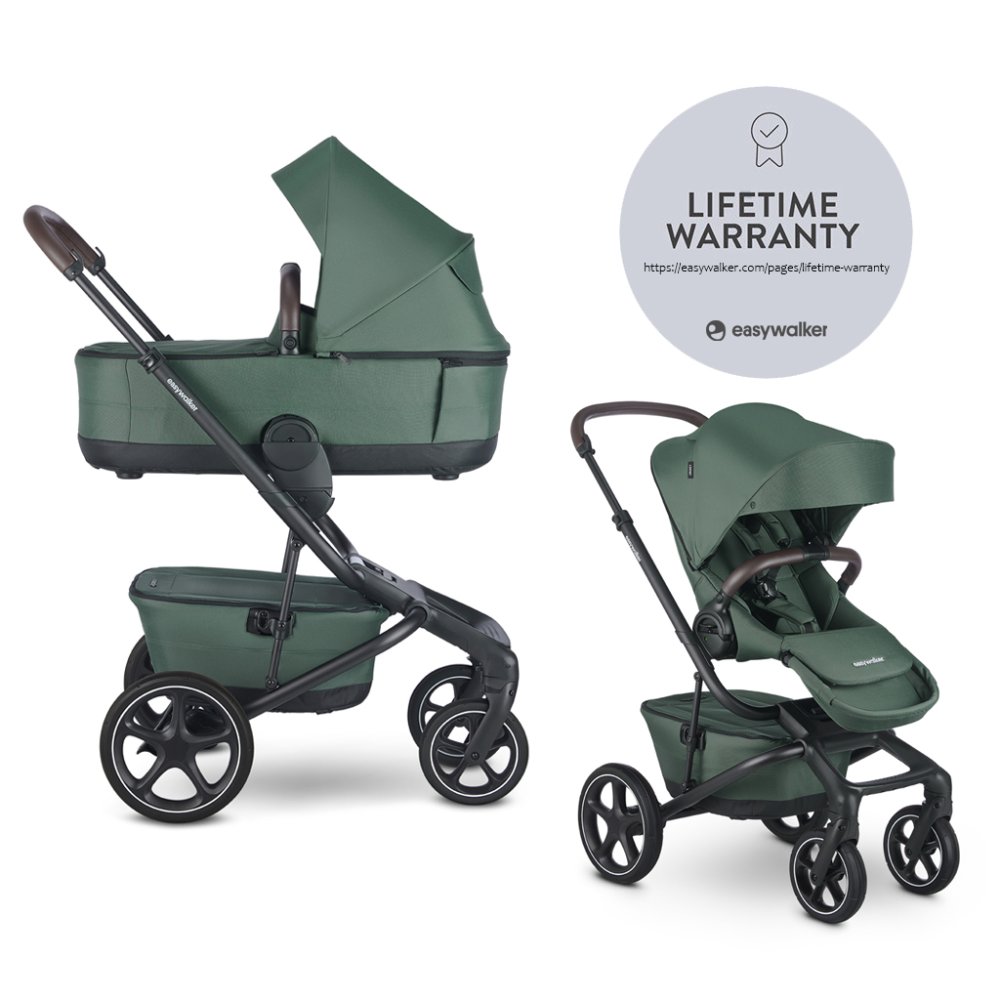 EASYWALKER Poussette combinée Jimmey 2en1 Pin Vert LITE RWS
