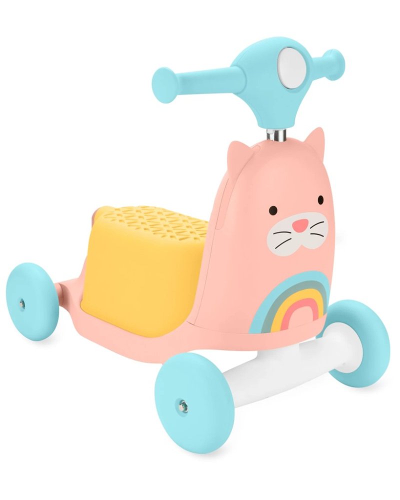 SKIP HOP Zoo 3 az 1-ben Ride-On Cat futóbicikli 12 hónapos kortól 20 kg-ig