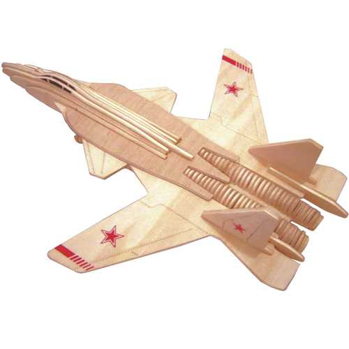 Woodcraft Puzzle 3D in legno a forma di caccia