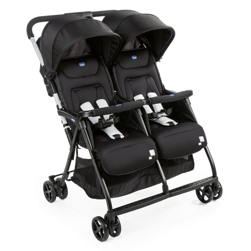 CHICCO Kinderwagen twin sport Ohlala Twin Black Night