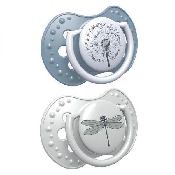 LOVI Chupete Calming dinámico Botanic 6-18m 2uds - niño