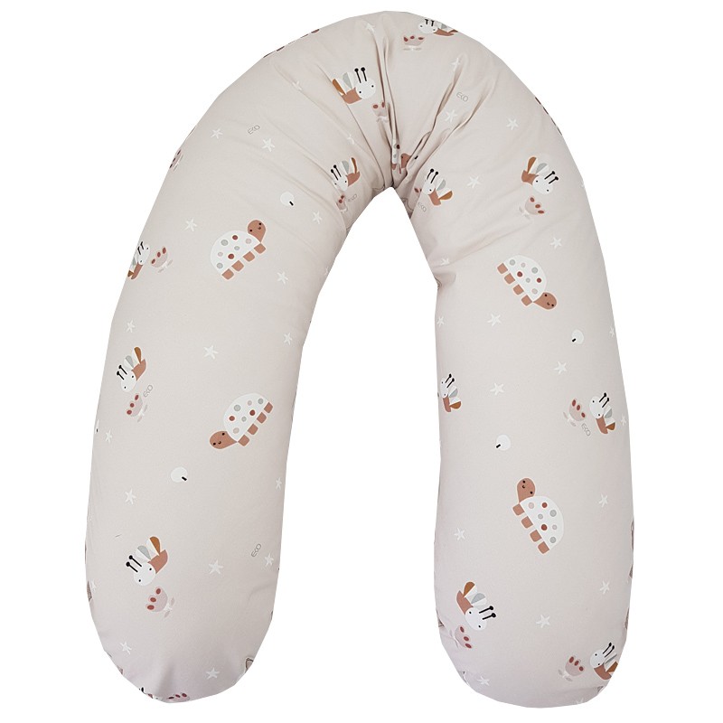 ECO Nursing Pillow Bees Beige 180 cm