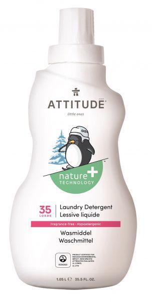 ATTITUDE Wasgel voor kinderen zonder geur 1050 ml (35 wasbeurten)