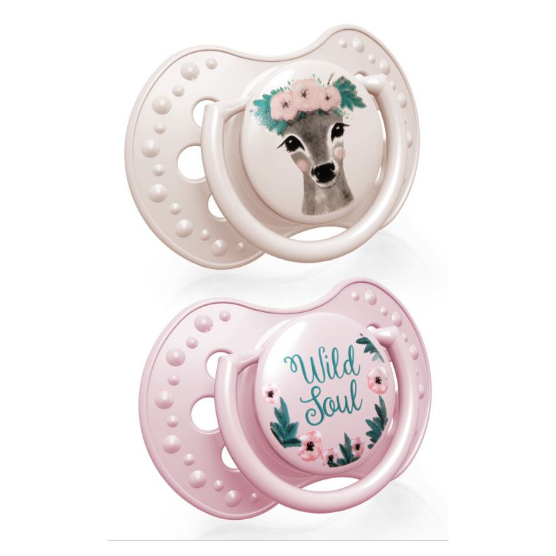 LOVI Napp silikon dynamisk Wild soul 3-6 m 2 st tjej