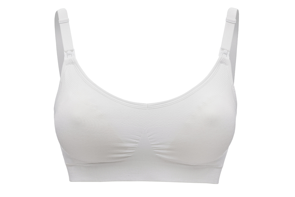 MEDELA Ultra Keep Cool™ Maternity and Nursing Bra, White XXL