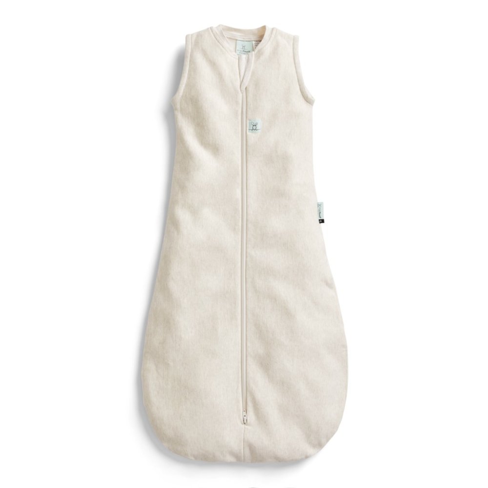 ERGOPOUCH Slaapzak biologisch katoen Jersey Havermout Marle 8-24 m, 8-14 kg, 0,2 tog