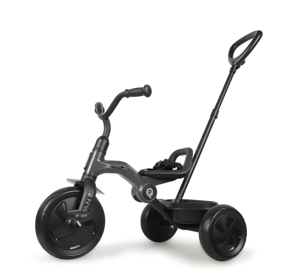 QPLAY Trojkolka Ant Plus Dark Grey, vek 2-6 rokov