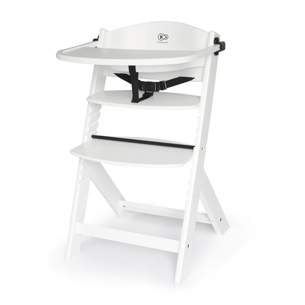 KINDERKRAFT Silla de comedor Enock Blanco