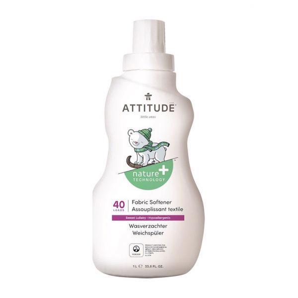 ATTITUDE Weichspüler für Kinder mit dem Duft von Sweet Lullaby 1000 ml (40 Wäschen)