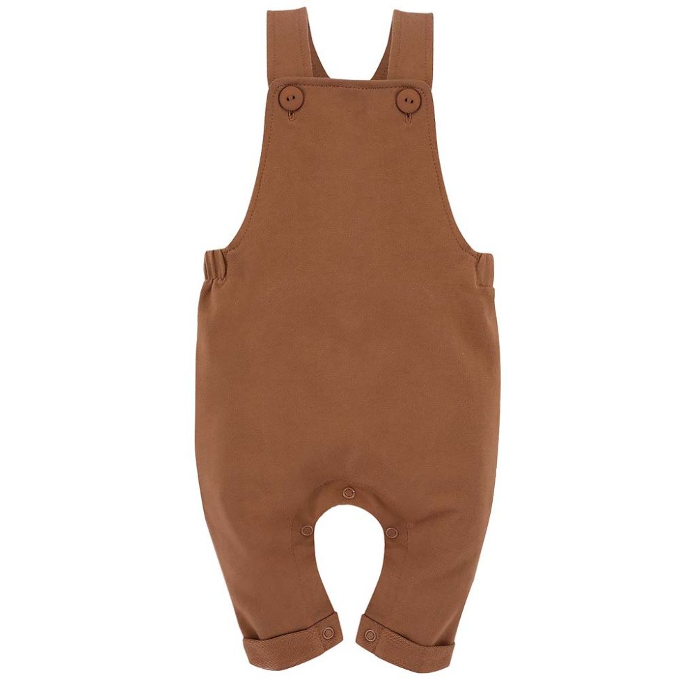 PINOKIO Pantalone bavaglino Le Tigre marrone taglia 62