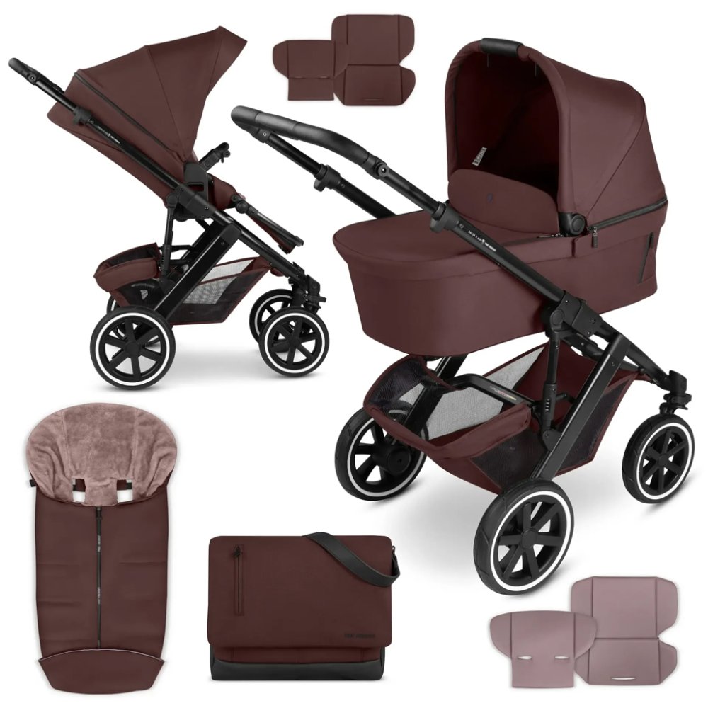 ABC DESIGN Combi-kinderwagen Salsa 5 Air - Set umbra