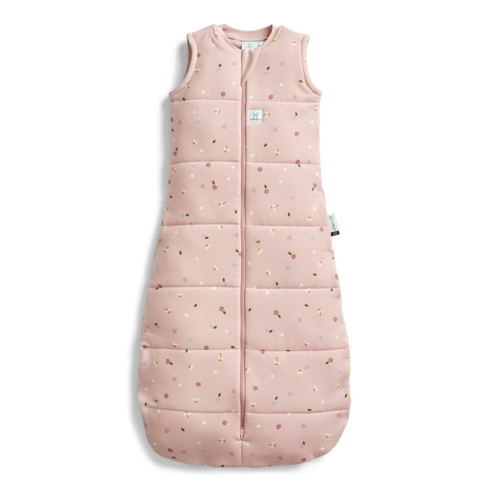 ERGOPOUCH Schlafsack Bio-Baumwolle Jersey Daisies 8-24 m, 8-14 kg, 2,5 tog