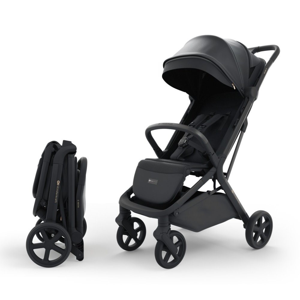 KINDERKRAFT SELECT Sportkinderwagen Nubi 3 Midnight Black