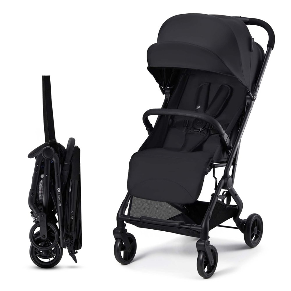 KINDERKRAFT Kočárek sportovní Indy 3 Coal Black