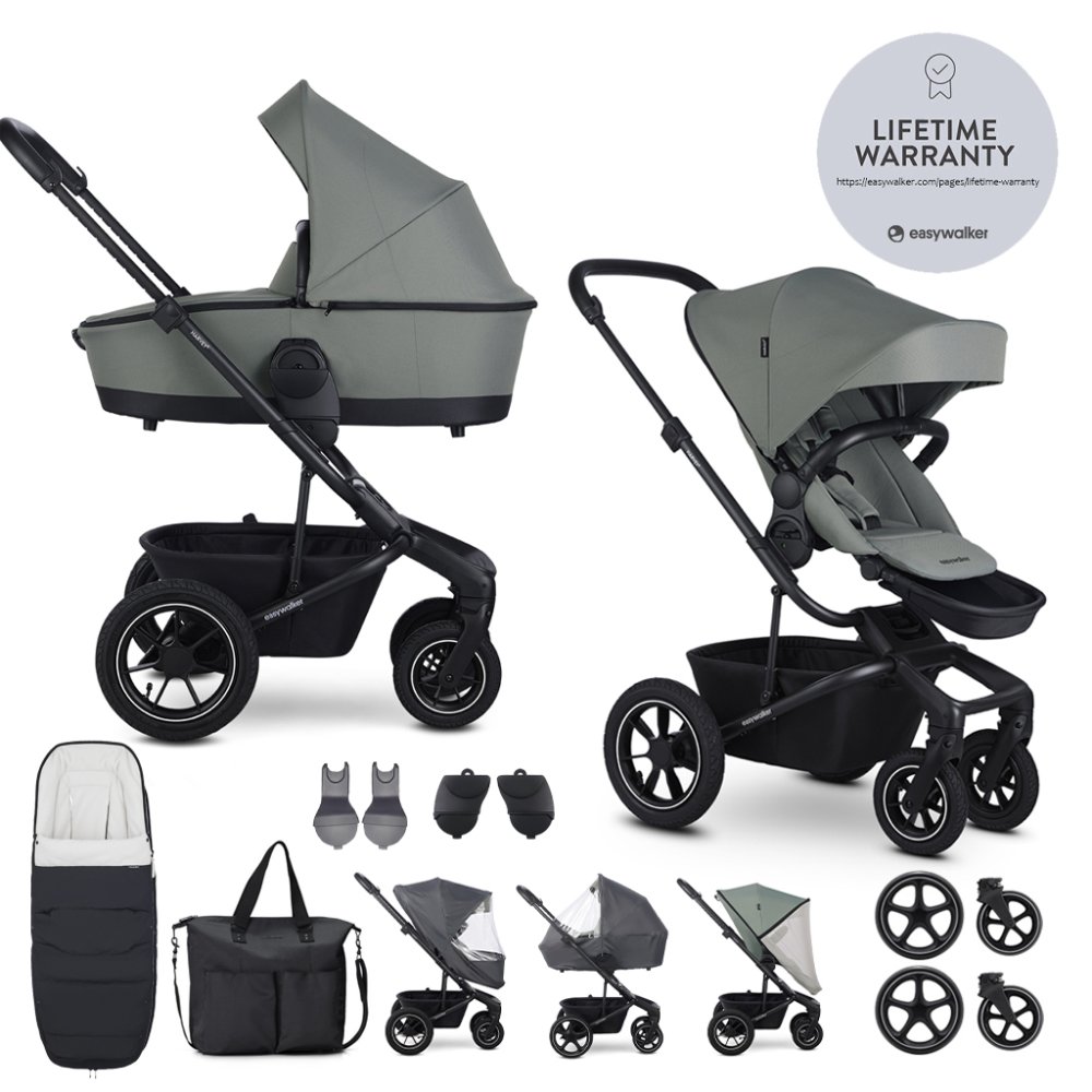 EASYWALKER Passeggino combinato Harvey⁵ Agave Green XXL AIR