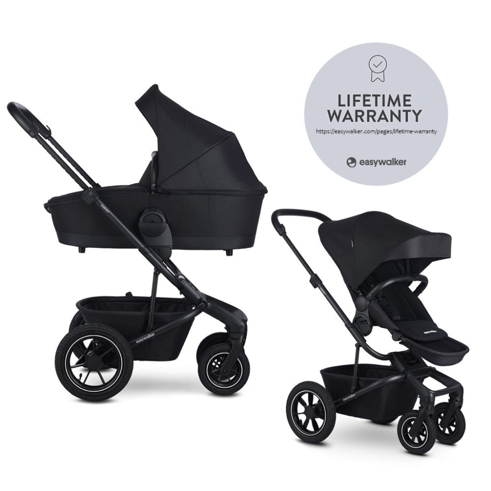 EASYWALKER Cochecito combinado Harvey⁵ 2 en 1 Midnight Black LITE AIR
