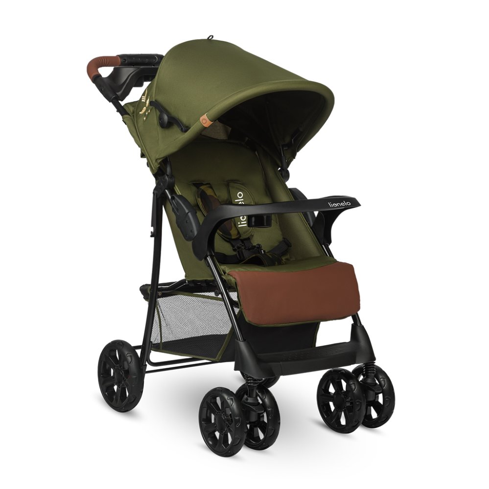LIONELO Emma Plus Sport Barnvagn Forest Green