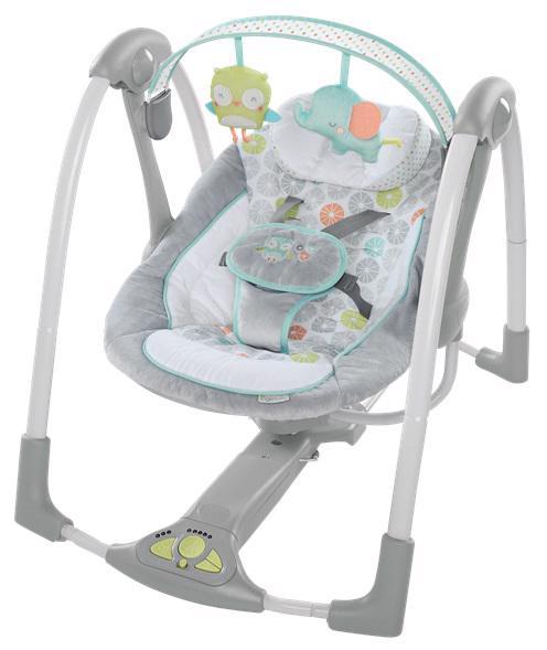 INGENUITY Schaukel mit Hoots&Hugs Melodie 0m+ bis 9 kg