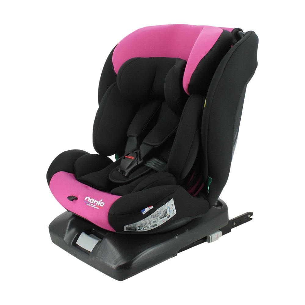 NANIA Avtosedež Hydra I-Fix (40-150 cm) Pink