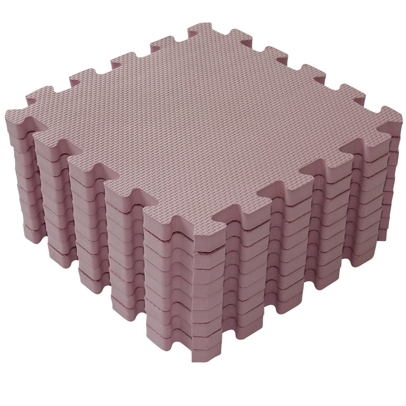 BABYDAN Tappeto gioco Puzzle Dusty Rose 90x90 cm
