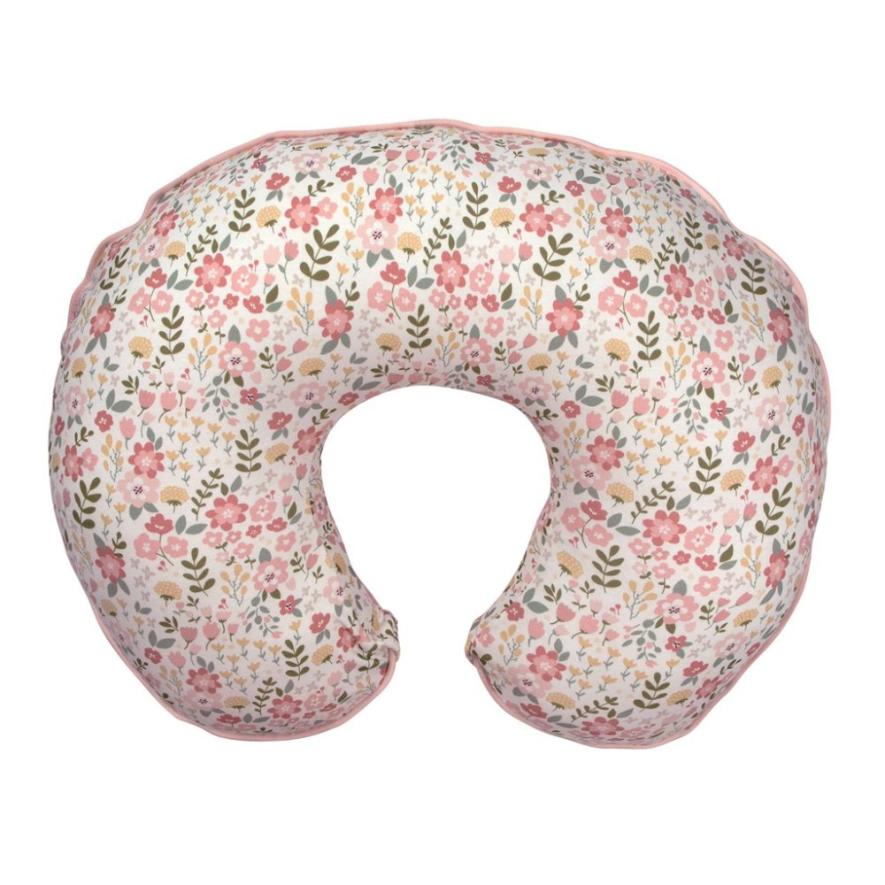 CHICCO Poduszka do karmienia Boppy z bawełny organicznej - Blush Cottage