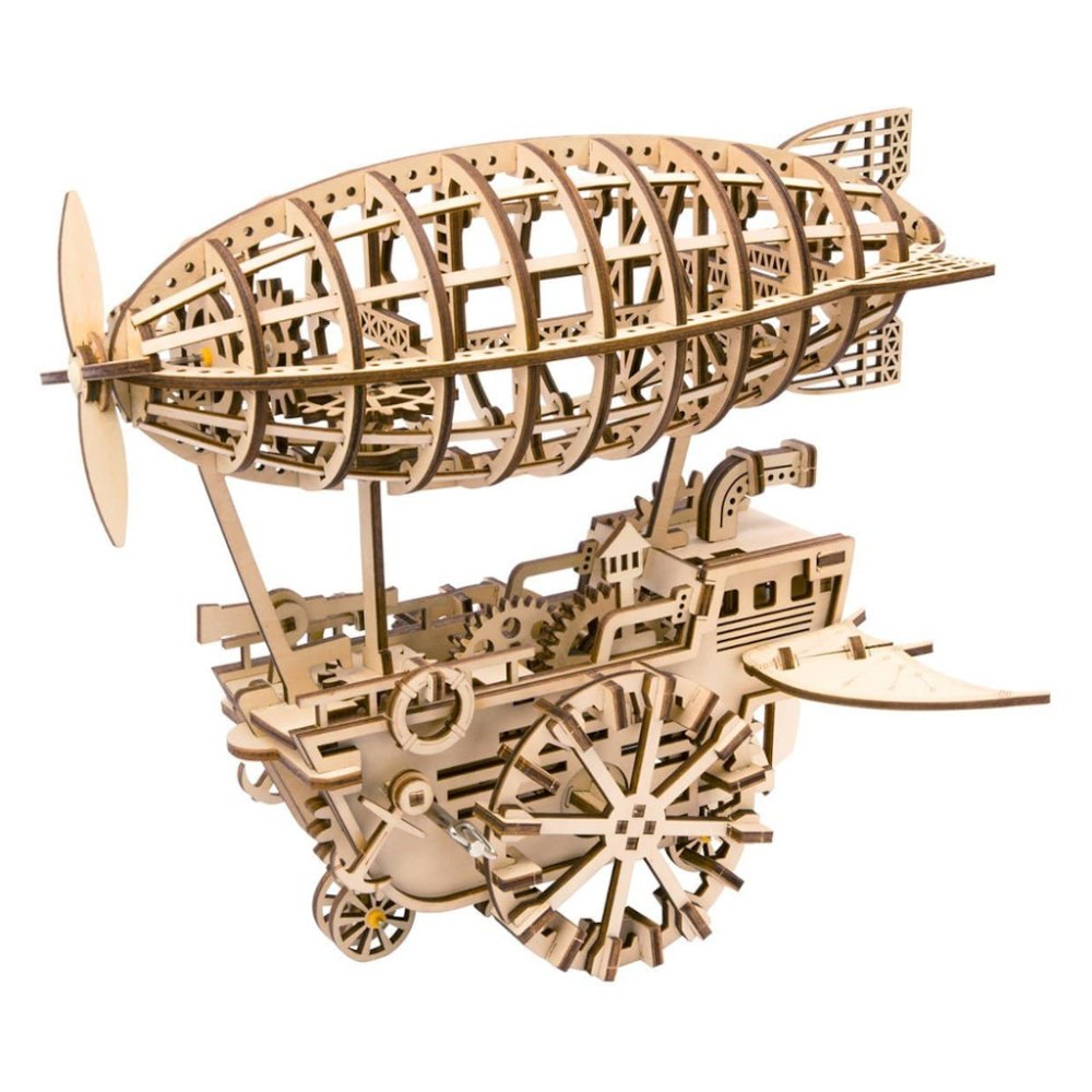 RoboTime 3D Wooden Mechanical Puzzle Fantastic Airship