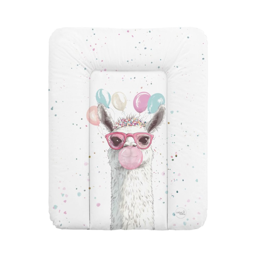 CEBA BABY Soft changing mat (50x70) Basic Crazy Lama