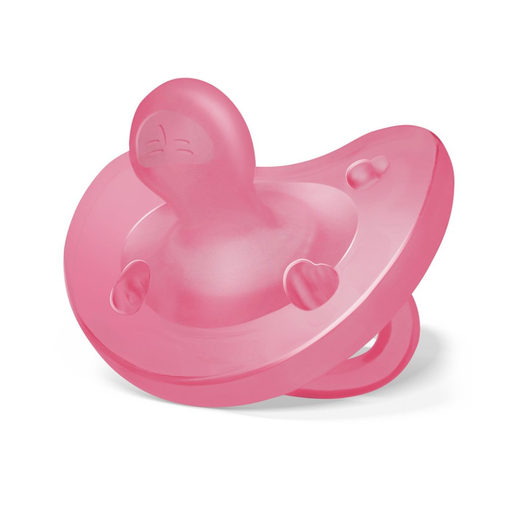 CHICCO Pacifier Physio full silicone 16-36m girl 1 pc