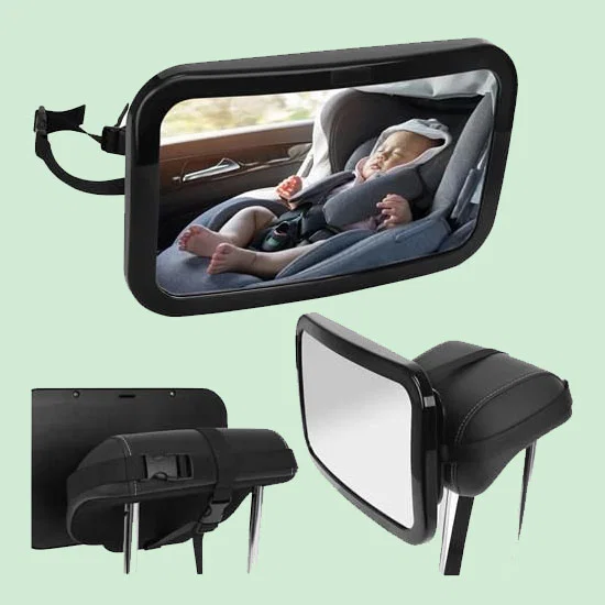 Oglinda auto bebelusi pentru supraveghere scaun spate