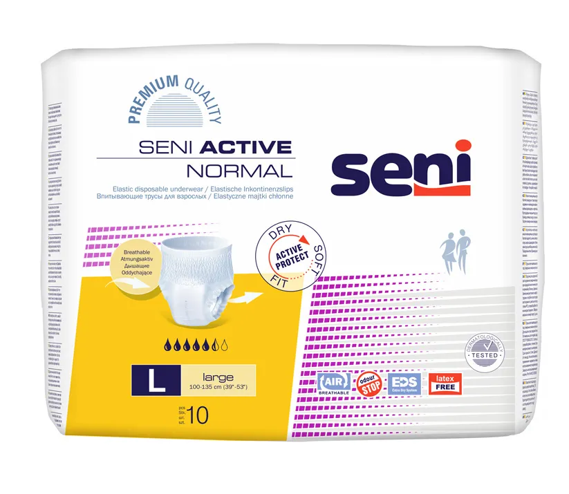 Seni Active Normal Large, 10 bucati