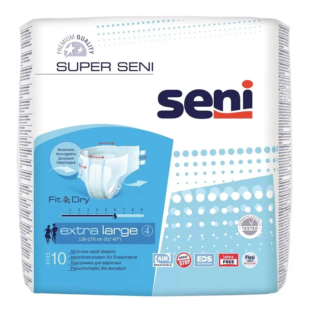 Super Seni Extra Large, 10 bucati