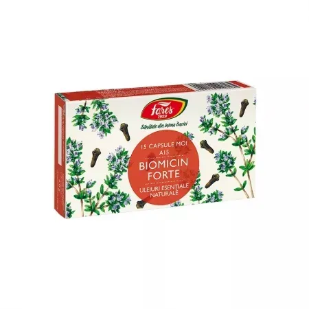 Biomicin forte, 15 caps.moi (A15)